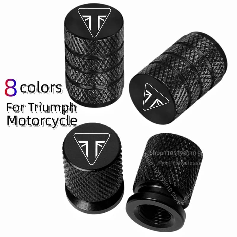 Copri Valvole per Moto Triumph Trident 660, Speed Triple 1050, Tiger 800 900 1200, Street Triple 675/R, Tappi per Pneumatici