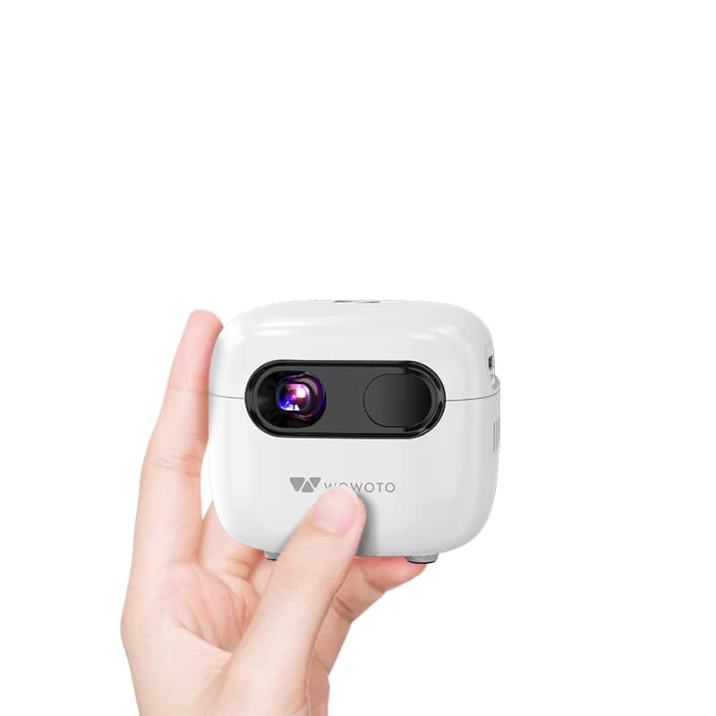 Proiettore Smart Mini Portatile 4K HD Android 13.0 WiFi per LED, 2GB RAM, Batteria Integrata, 20-200 Pollici, per Casa