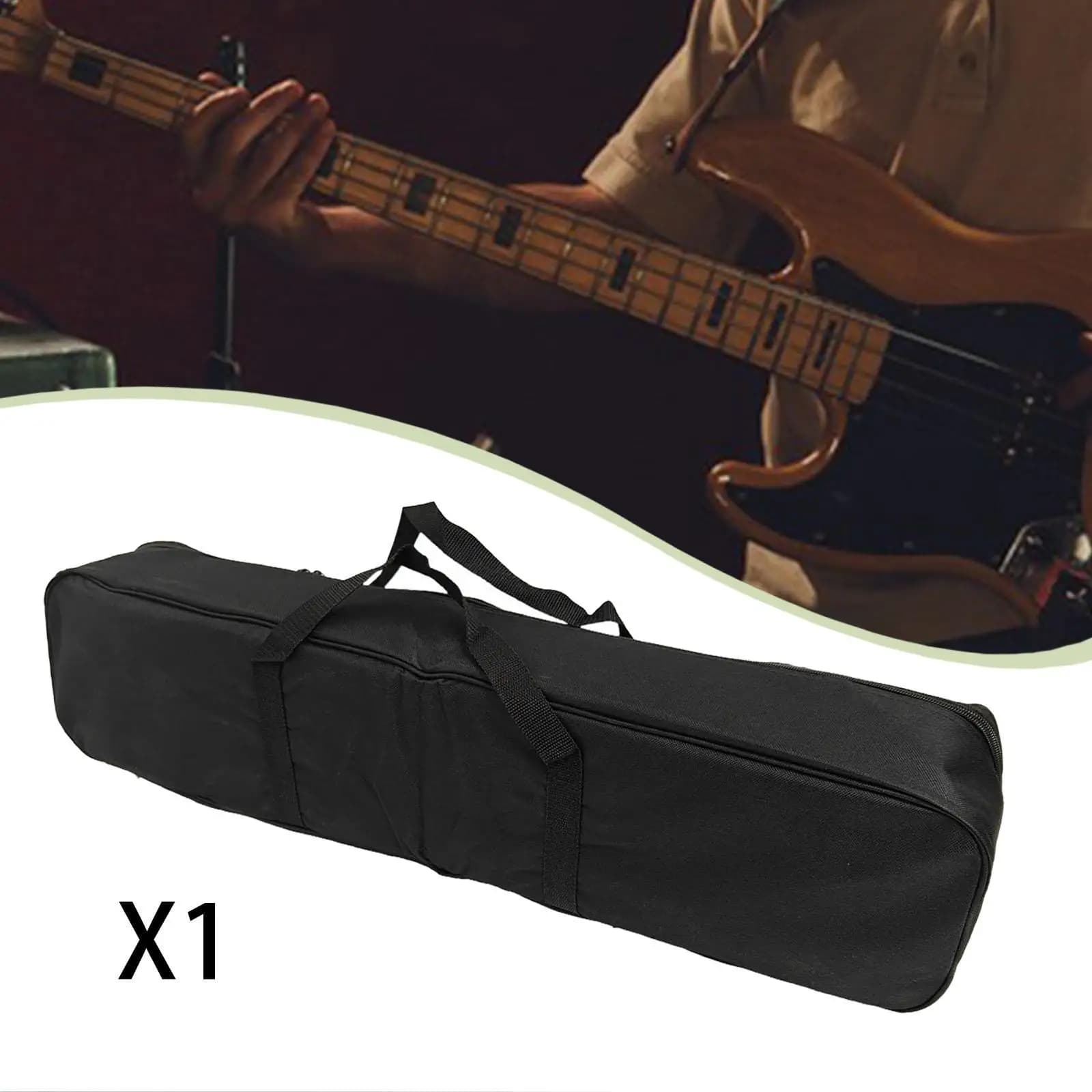 Oxford Fabric Padded Musical Tripod Bag, Protective Housing for Support Accessories, for Concerts and Travel