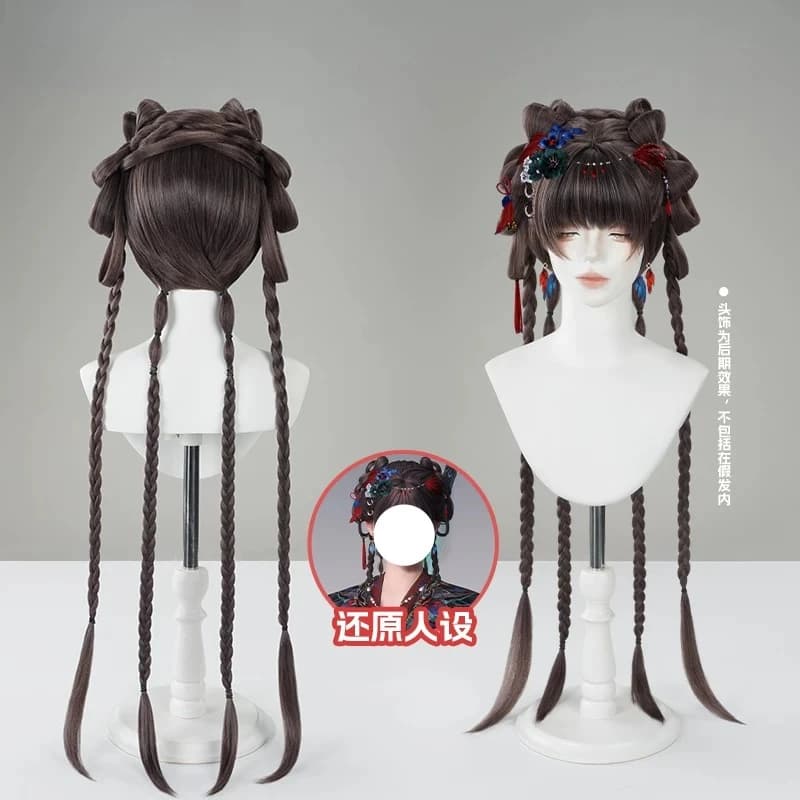 Parrucca cosplay Love and Deepspace Protagonist Veiled Whispers Cosplay NexoCosplay