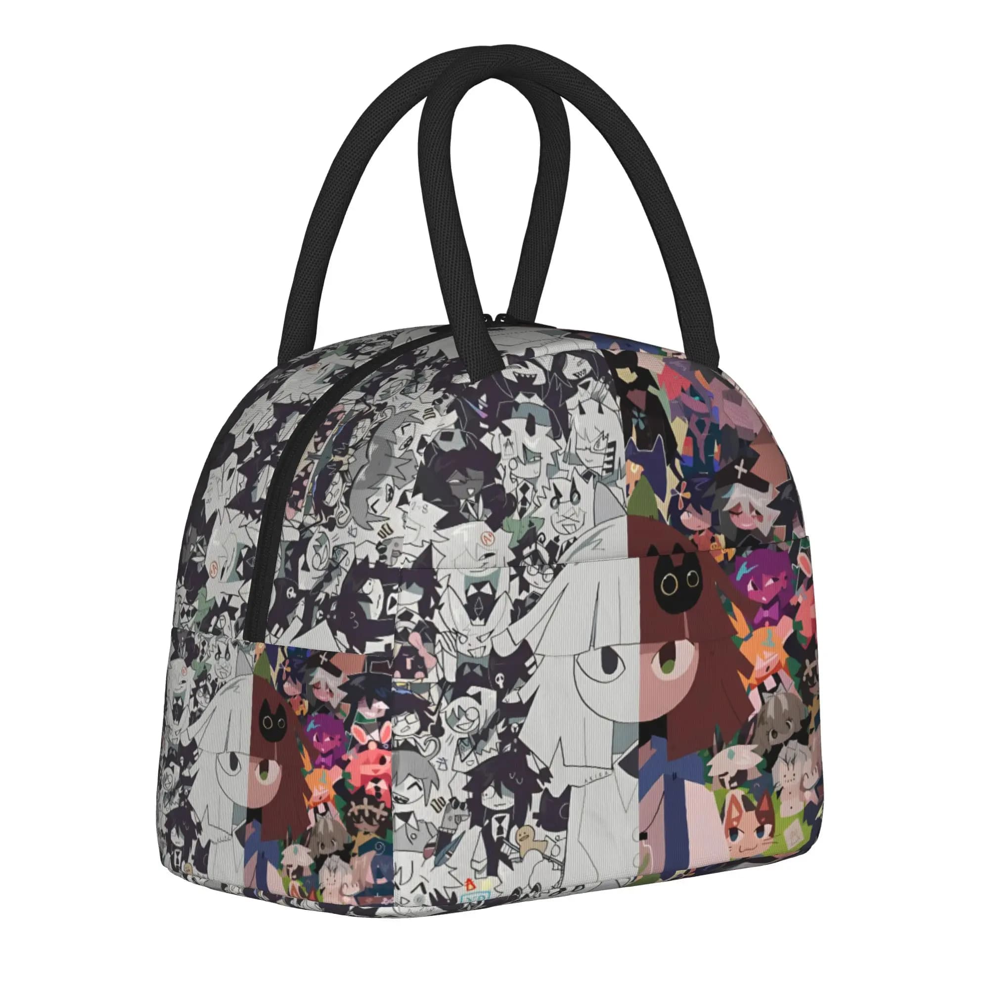 Borsa termica per il pranzo Fundamentals Paper Education Anime, per uomo e donna, contenitore per alimenti, borsa termica portatile per il lavoro
