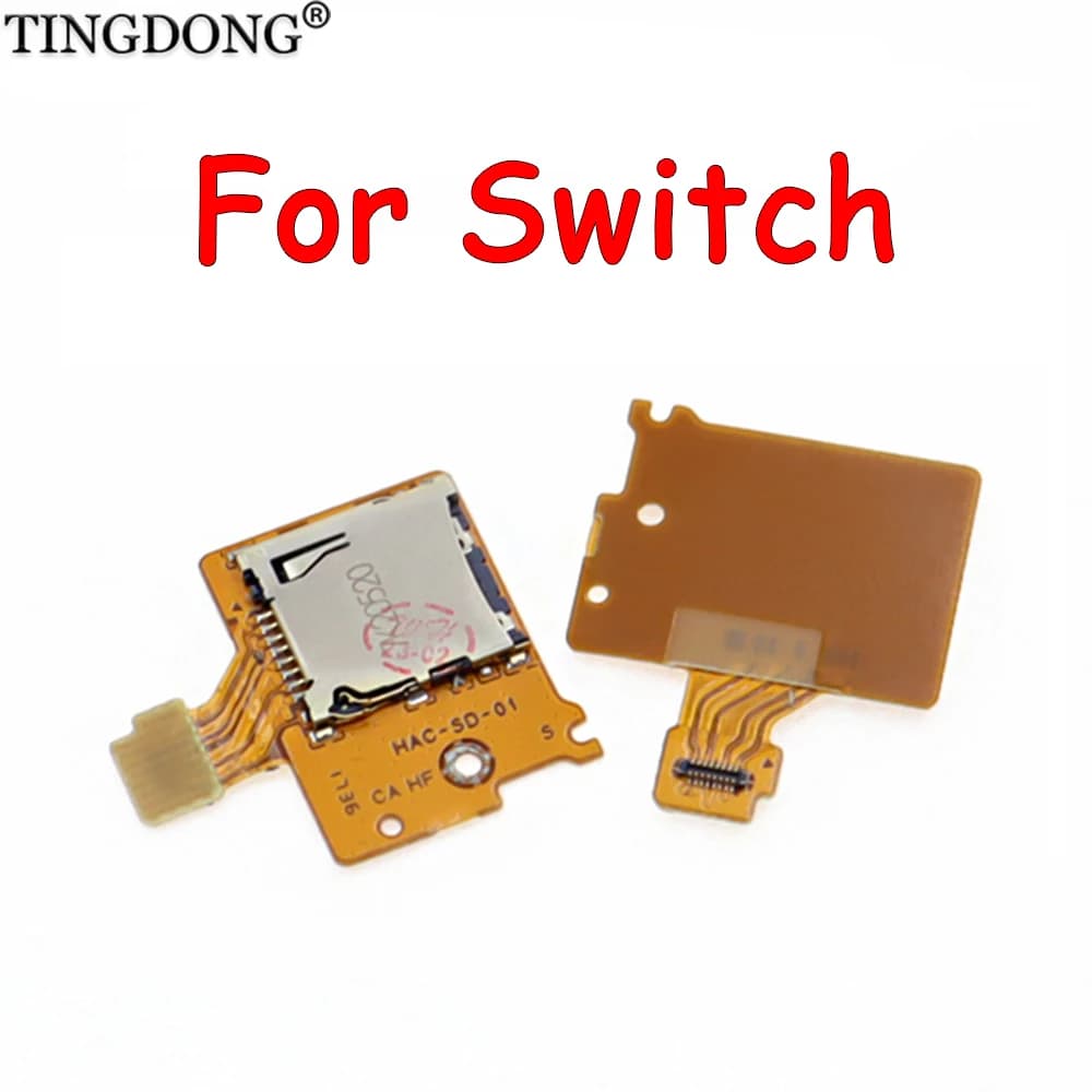 For Switch TF SD Card Reader Slot Socket Board Replacement Repair Part High Compatibility For Switch Console