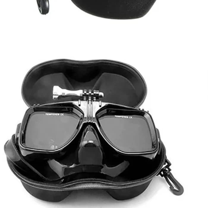 Glasses Storage Cover for Diving Glasses Scuba Mask Glasses Conservation for Face Cover for Diving Snorkeling Hinge Cover for Underwater Swimming