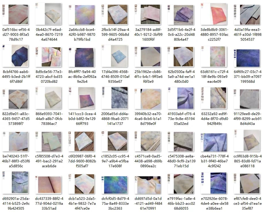 Kit per Punto Croce, Set di Fili per Ricamo Aida, Tessuto Colorato a Mano 45-70CM