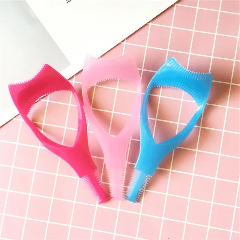 1 piece 3D multifunctional eyelash assistant tool, mascara applicator guide, eyeliner assistant, anti-tapping eyelash separator