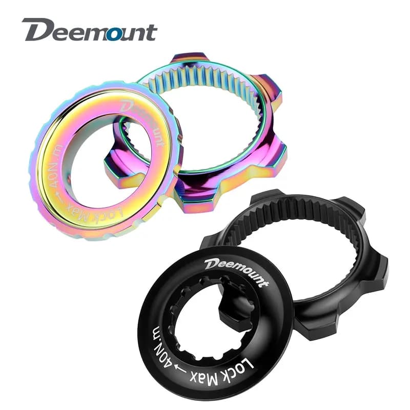 Deemount Bicicletta Centerlock A 6 Fori Adattatore Mozzo Center Lock Conversione 6 Bulloni Adattatore Rotore Per MTB Bici Da Strada Freno A Disco FAI DA TE