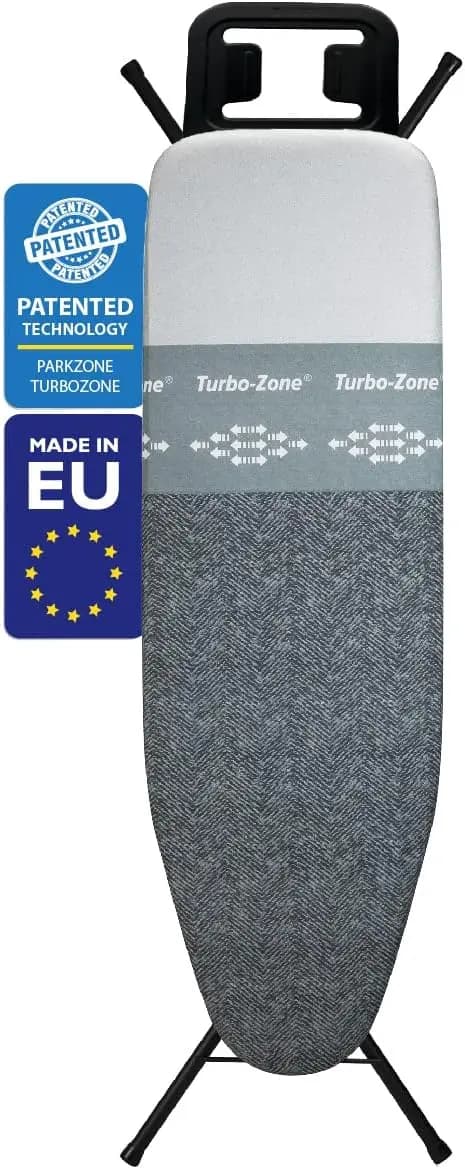 Asse da Stiro Classica di Rorets con Nuova Tecnologia Brevettata EZ-Glide, Prodotta in Europa, Ferro da Stiro Premium