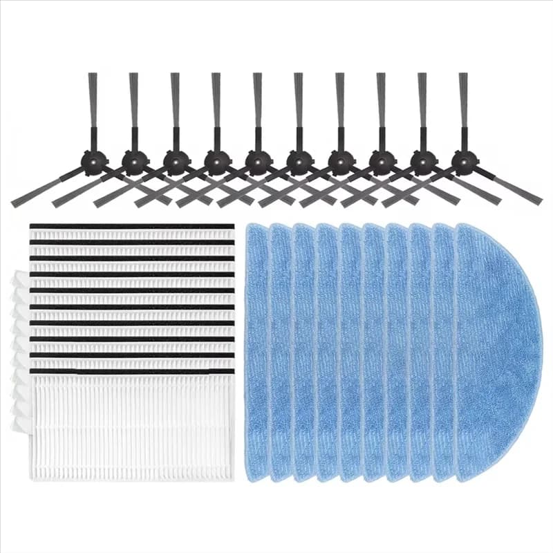 A005-For ECOVACS YEEDI Y1 PRO / Y1 PRO PLUS Robot Vacuum Cleaner Accessories Side Brush Hepa Filter Mop Replacement