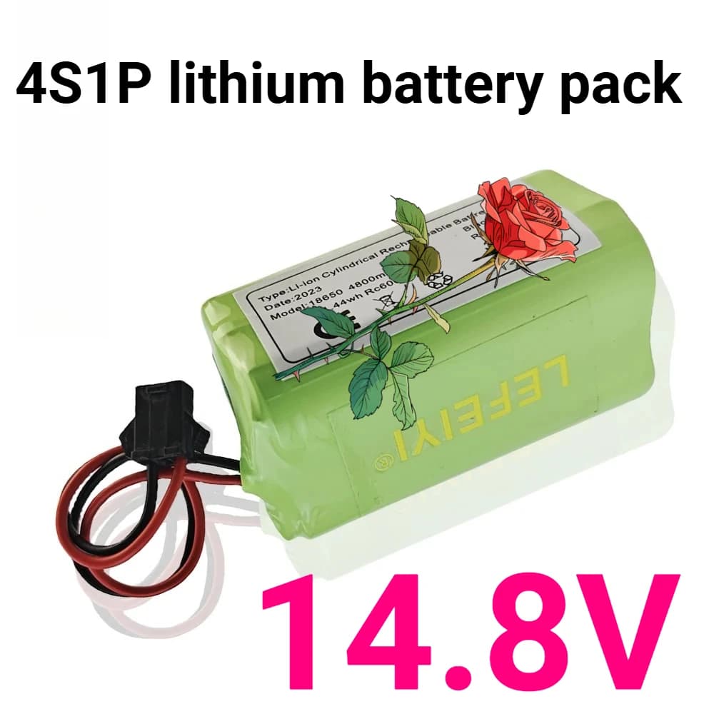 14.8V 4800mAh Battery For eufy RoboVac 15C 15T 25C 30 30C 35C MAX G10 G15 G20 G30 Hybrid Edge Robot Vacuum Cleaner Parts