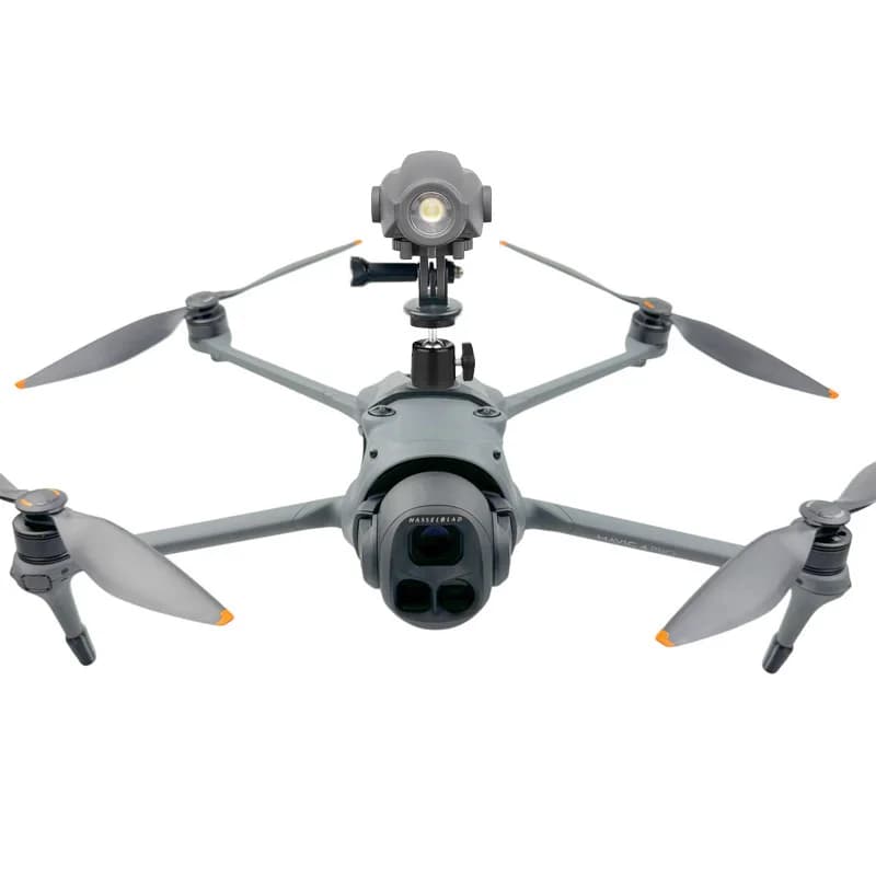 1Set Flight Searchlight Fill Strobe Light SOS Warning Lights + Fixed Base Mount for DJI Mavic 4 pro Drone Accessories