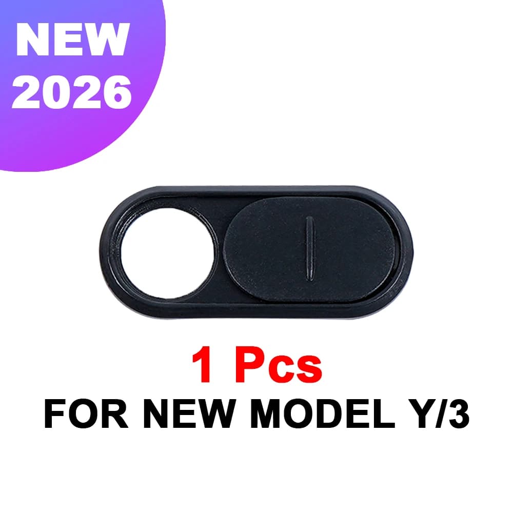 For Tesla Model Y Model 3 Car Camera Cover Webcam Slide Blocker 1Pc Portable installation Camera privacy protection cover