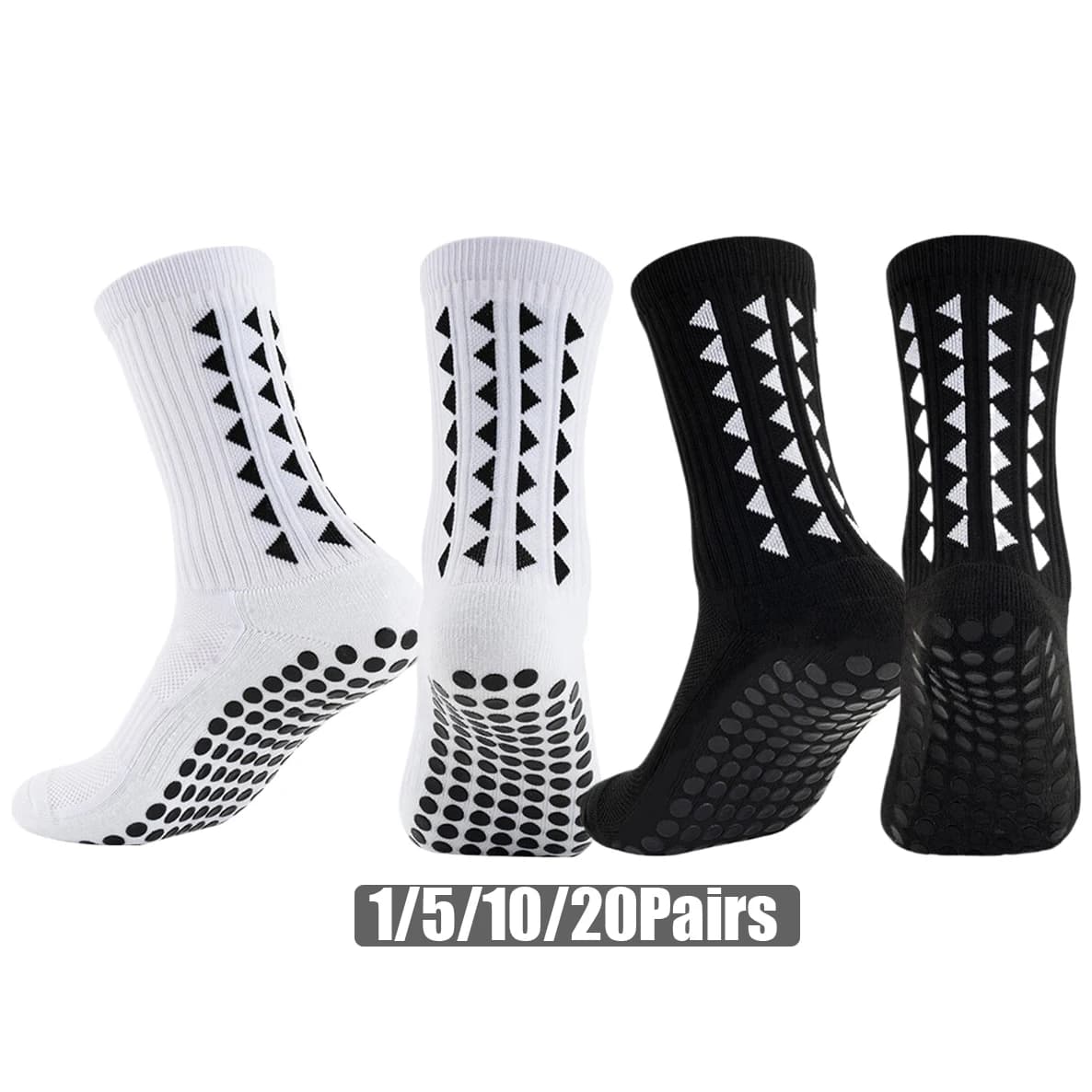 Sports Socks Non-slip for Men Women Football Basketball Rugby Football Cycling Running Hiking Skateboard Exercise