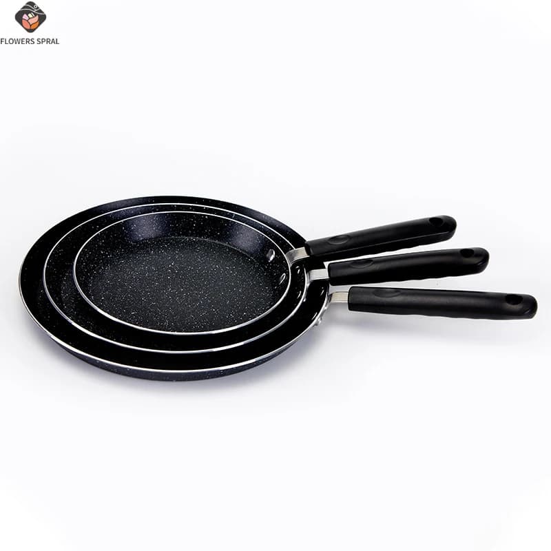 Padella Antiaderente da Cucina 18CM-22CM per Fornello Elettrico, Gas e Uso Domestico, Ideale per Pancake e Uova