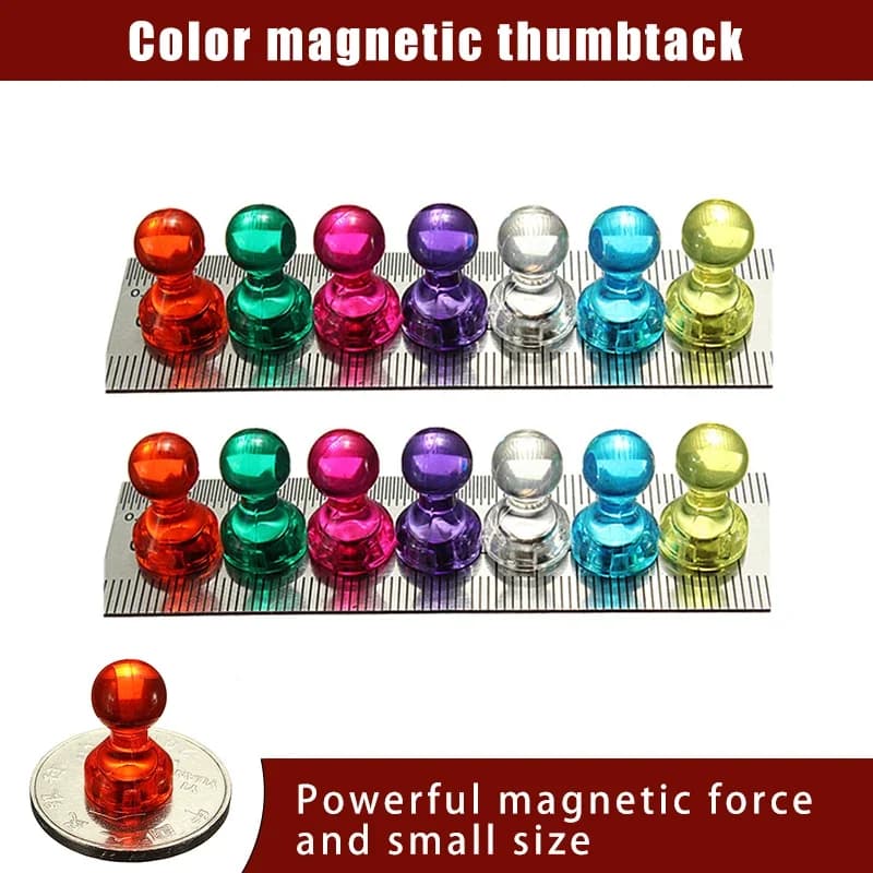 Strong neodymium basin Pin magnets refrigerator sink DIY uses in office advertising education and other 10 pieces Pur