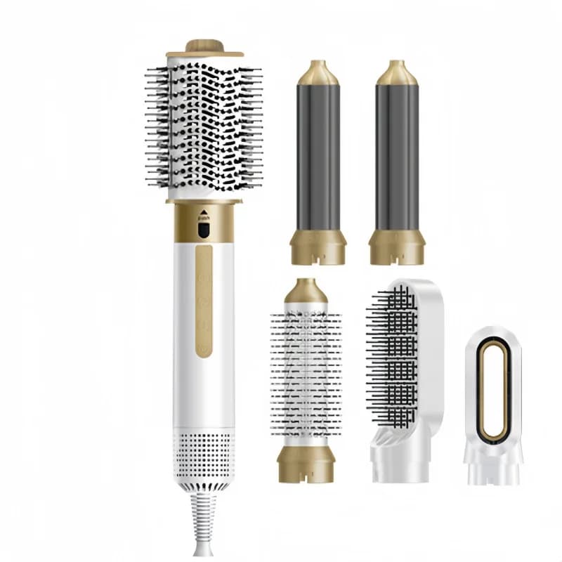 Brush for hair dryer 6 in 1 Hairdryer interchangeable Styler Hot air comb Multi Curling Styler Hairstyler Ventilator