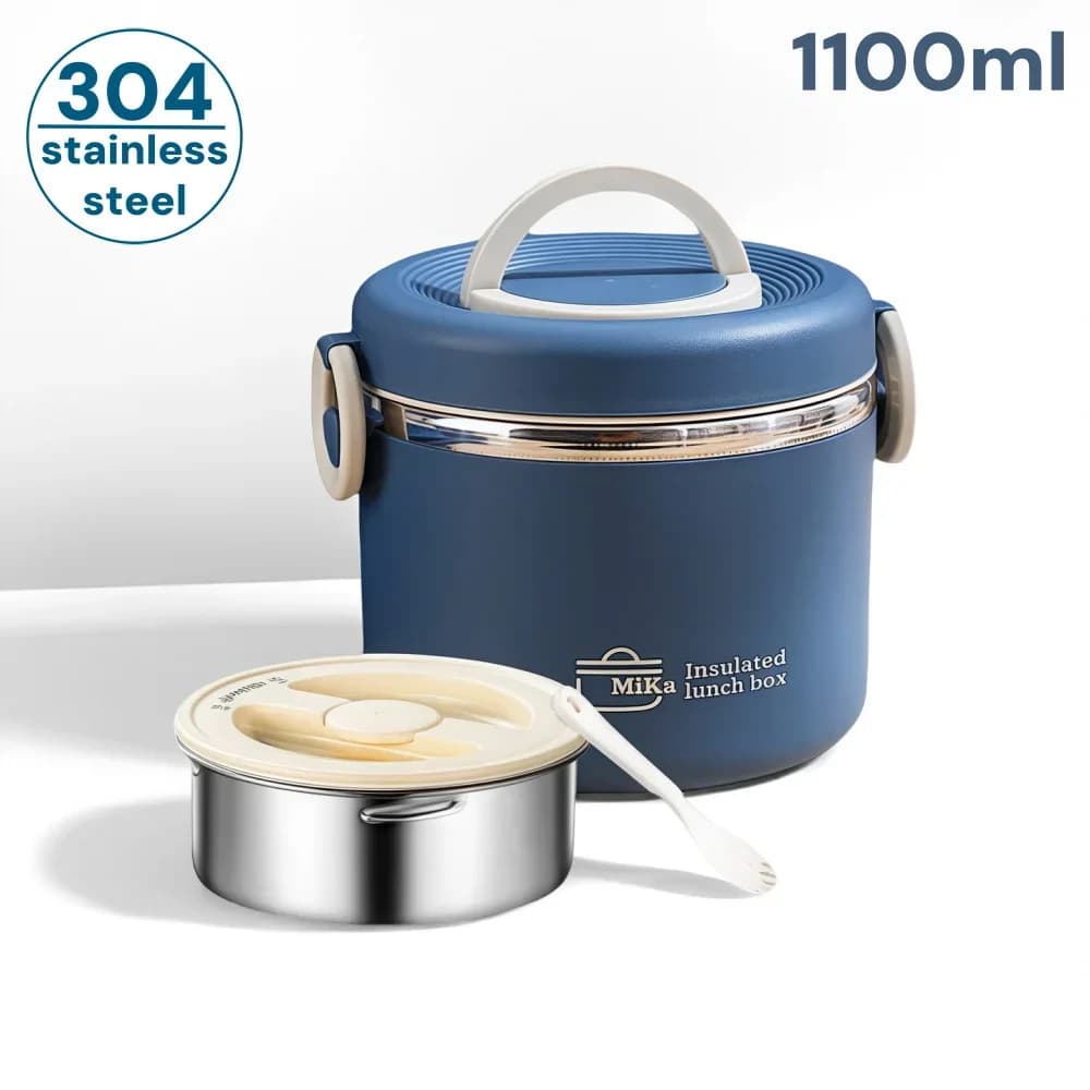 Thermos in acciaio inox con isolamento termico Bento Lunch Box Pot Thermos per contenitori per alimenti caldi Lunchbox Frigoriferi per pranzo confezionati
