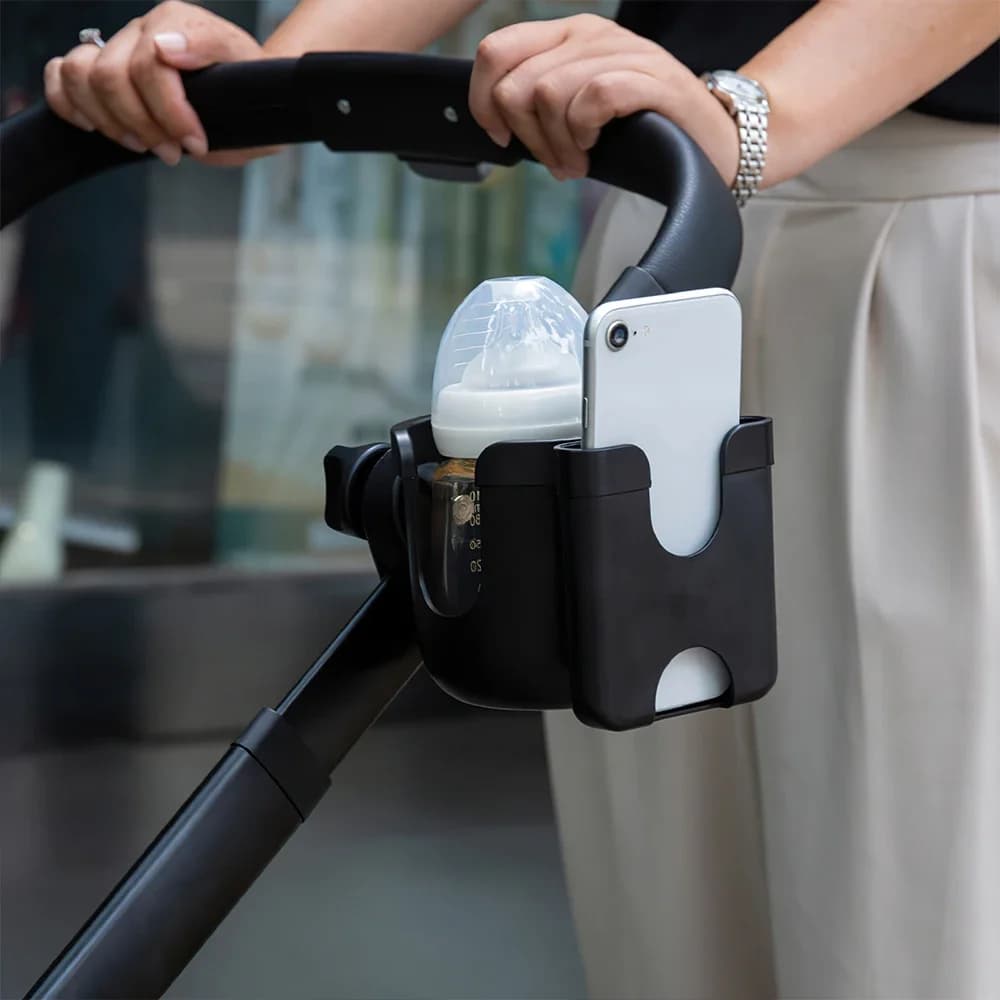Portabicchieri per passeggino, supporto per telefono e accessori per passeggino