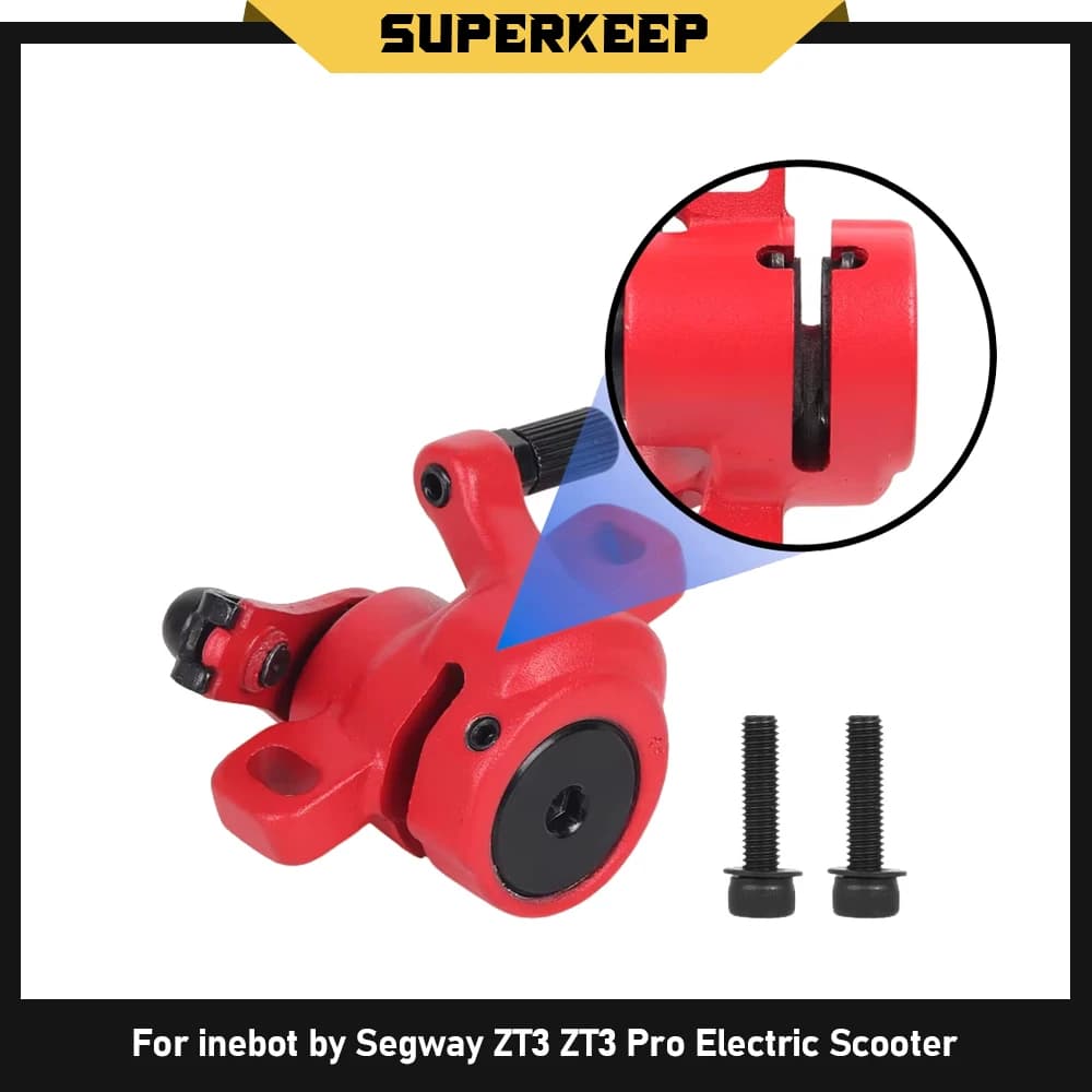 Base del Freno Anteriore in Lega di Alluminio per Monopattino Elettrico Ninebot by Segway ZT3 ZT3Pro, Componente del Freno Meccanico