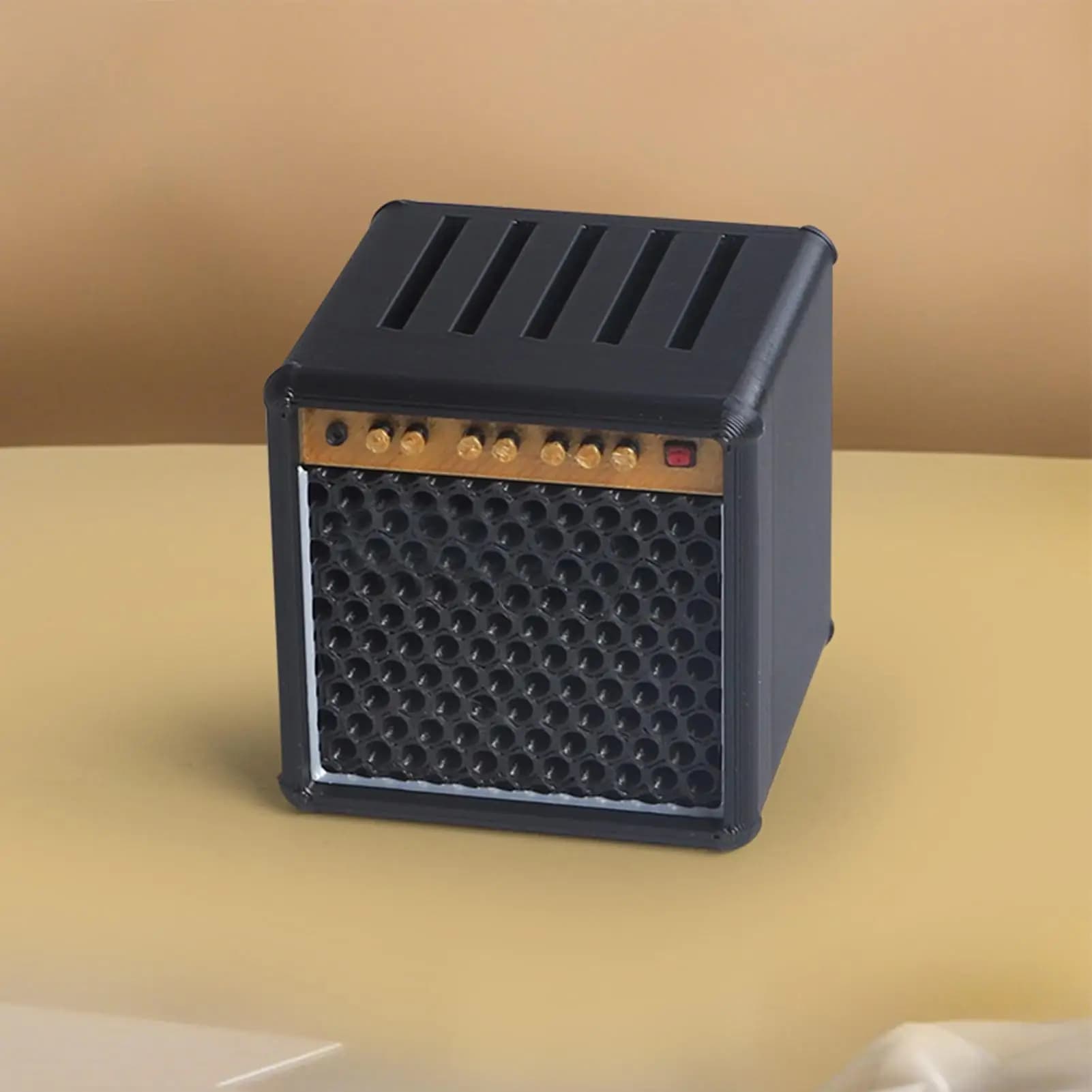 Guitar Pick Storage Amp Speaker Guitar Pick Holder Large-Capacity Case Box Display 3D Printed Portable for Musical Instruments