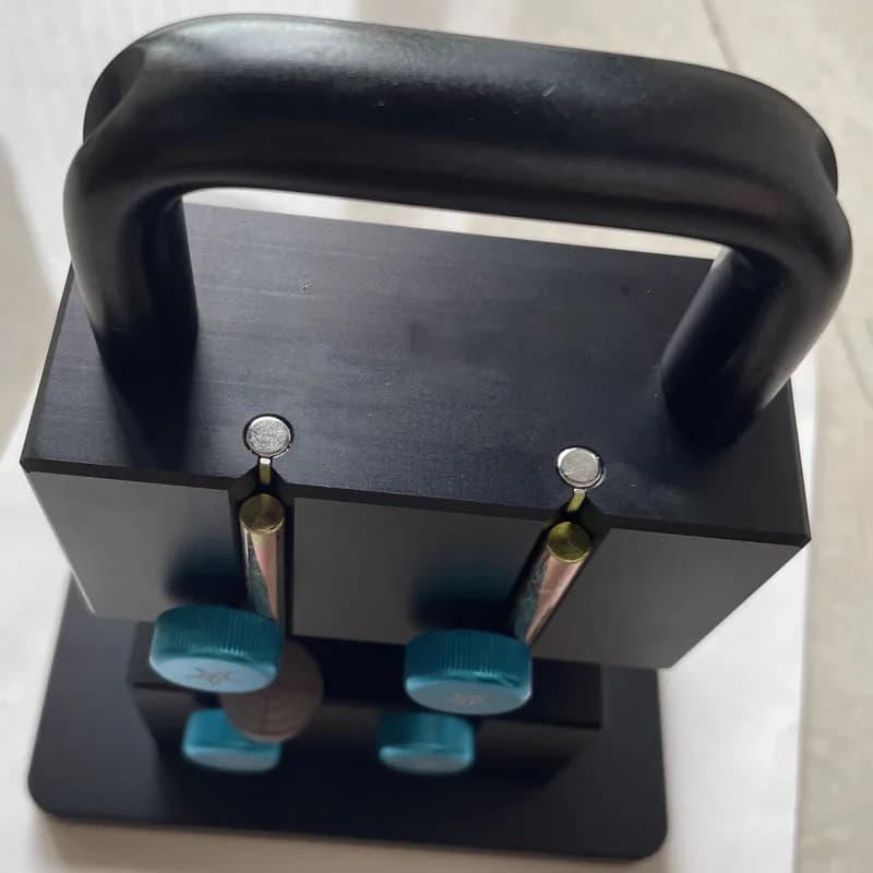 Livellatore di gemme a doppia stazione, livellatore di gemme, adattatore per aggancio, dispositivo di trasferimento Dop Stick da 5,8/6.0 mm, strumento per sfaccettatura di pietre preziose