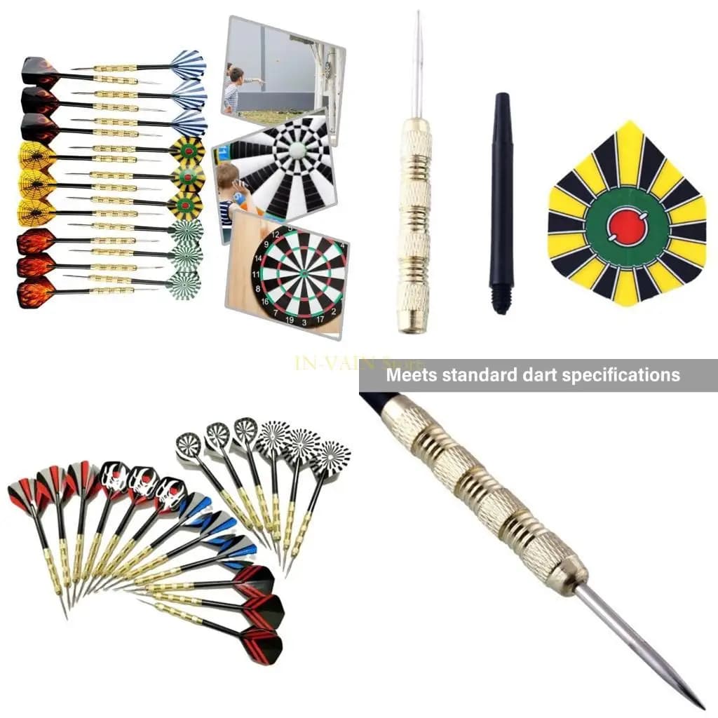 M5TC 18pcs Punta acciaio professionale 20Grams Set Precisions Metal per DartBoards Parte facile da usare
