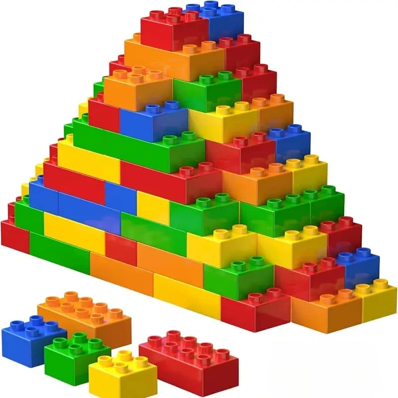 Bambini FAI DA TE Building Blocks Set Giocattoli Urban Classic Building Blocks Assemblati Giocattoli Educativi per Ragazzi Ragazze Regalo Di Natale 200 Pezzi