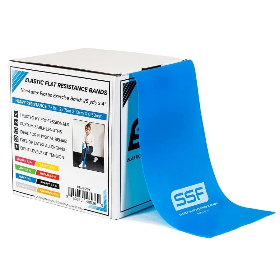 Fasce elastiche piatte per allenamento e esercizi di forza per parti superiori e inferiori del corpo. Fasce Elastiche Piatte per Fisioterapia Senza Lattice