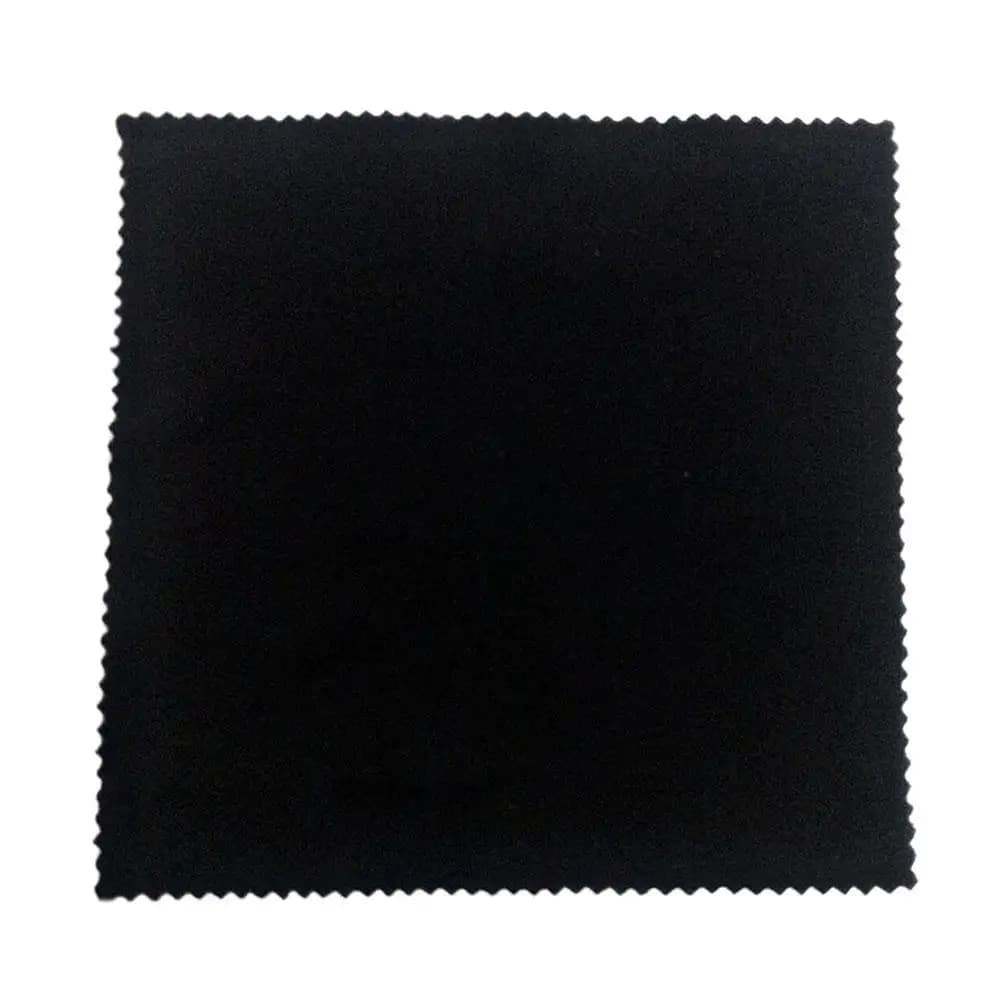 5 Pz/lotto Nero In Microfibra Occhiali Da Sole Occhiali Panno Per La Pulizia 13*13 cm Occhiali Occhiali Pulito Panno Per Lenti Accessori