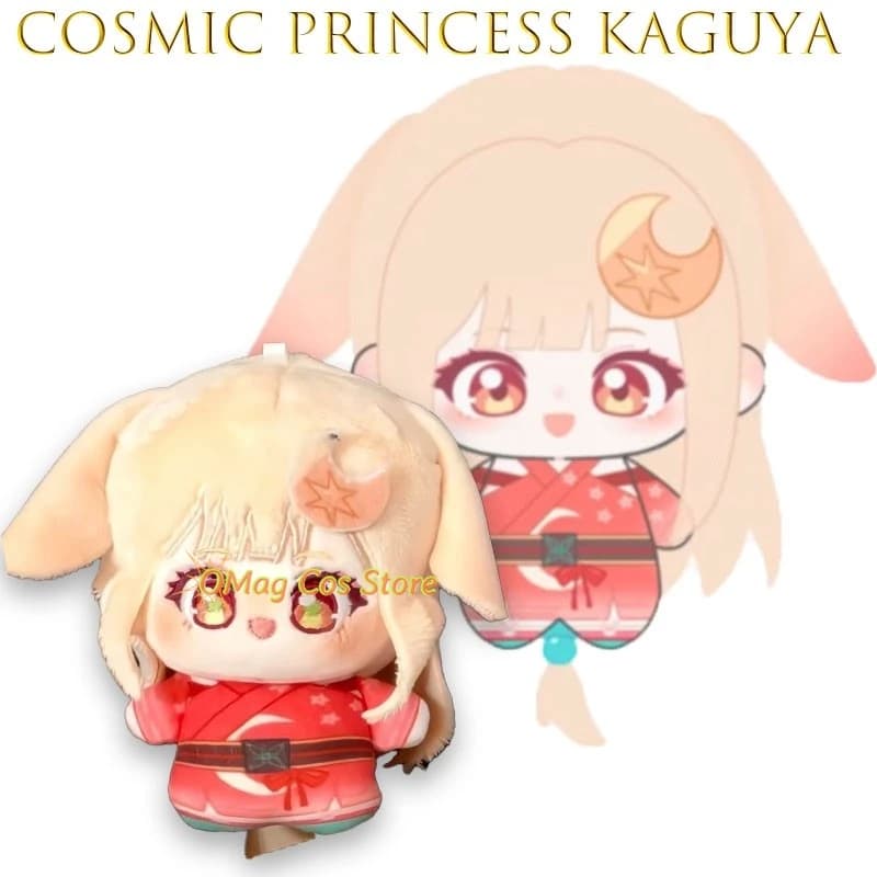 Portachiavi Peluche 10cm della Principessa Cosmica Kaguya Saya Iroha Sakayori, Figurina Anime da Gioco, Adorabile Portachiavi Cosplay, Mascotte Peluche