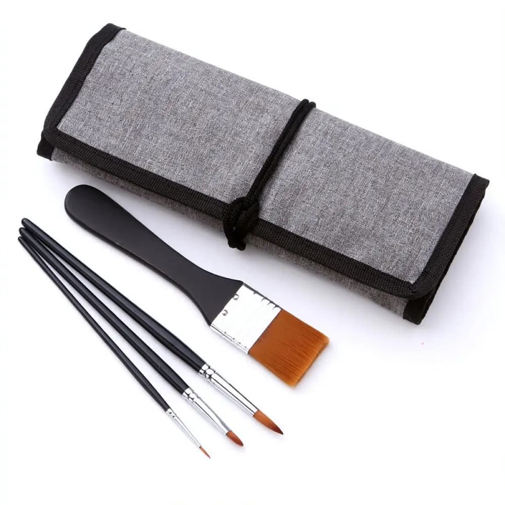Professional Artist Paint Brushes For BOMEIJIA Nylon Hair Tools For Acrylic Oil Watercolor Drawing With Roll Up Canvas Bag