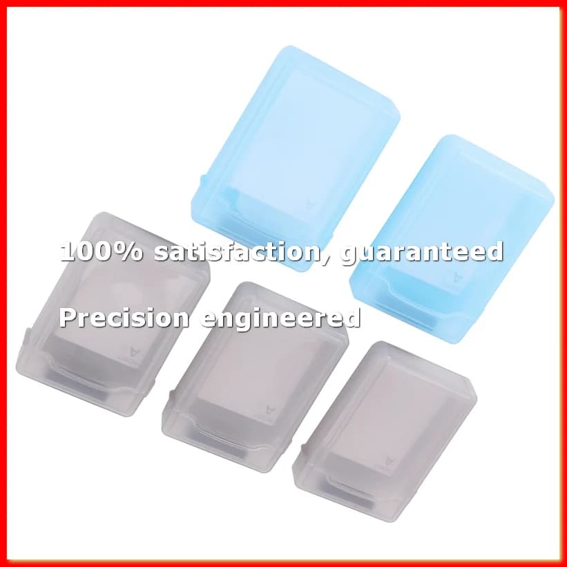 5 pezzi di custodia esterna per disco rigido IDE Sata portatile da 3,5 pollici, custodia rigida in plastica, custodia protettiva-A09G