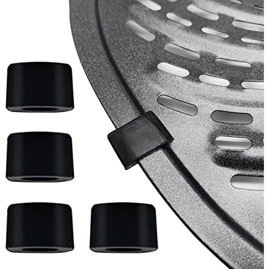Rubber Feet for 7QT PowerXL Gowise Air Fryers, 4 PCS Premium Rubber Tabs, Silicone Pieces, Rubber Tips, Rubber Bumpers Replacem
