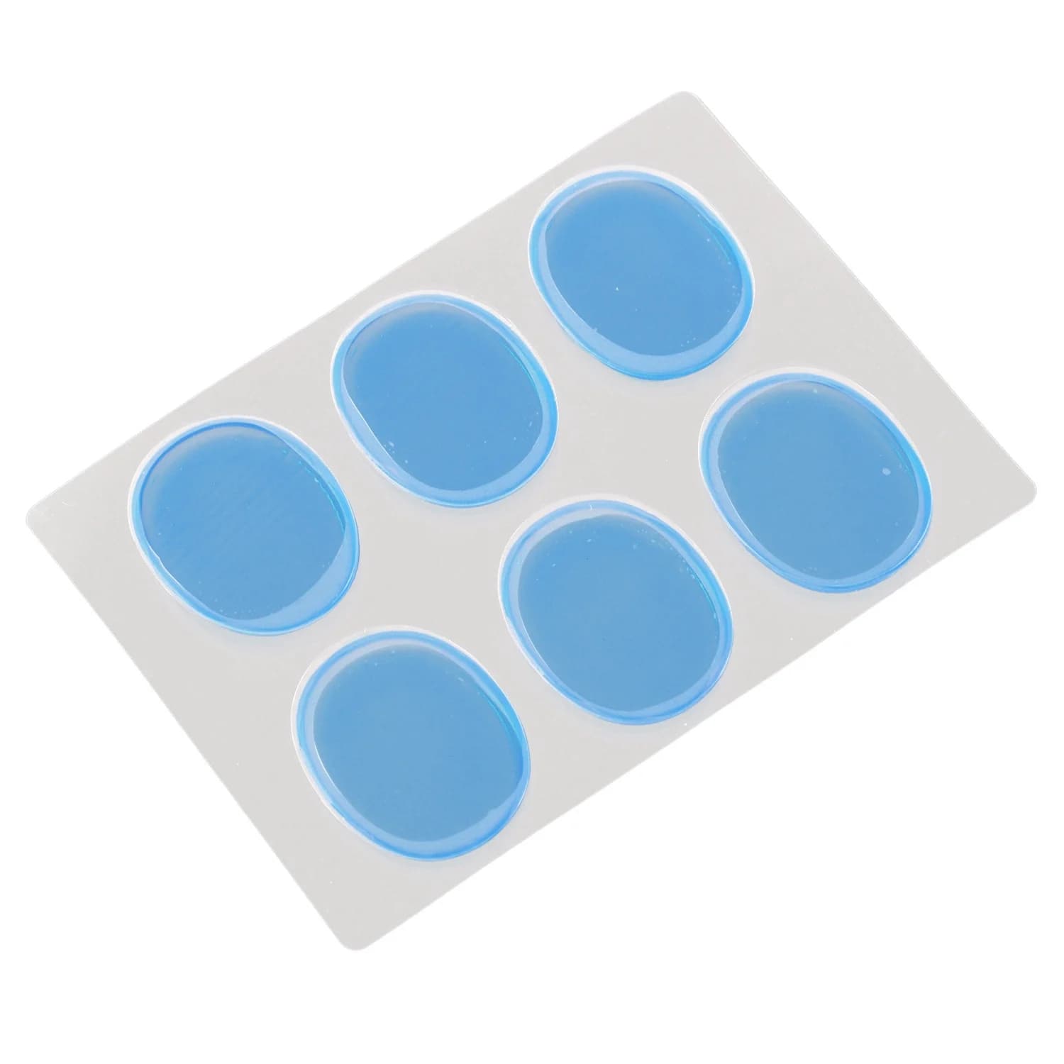 【Supernew】6Pcs/Set Snare Drum Mute Pad Drum Damper Gel Pads Snare Tom Drum Muffler Mute Transparent Percussion Instrument Access