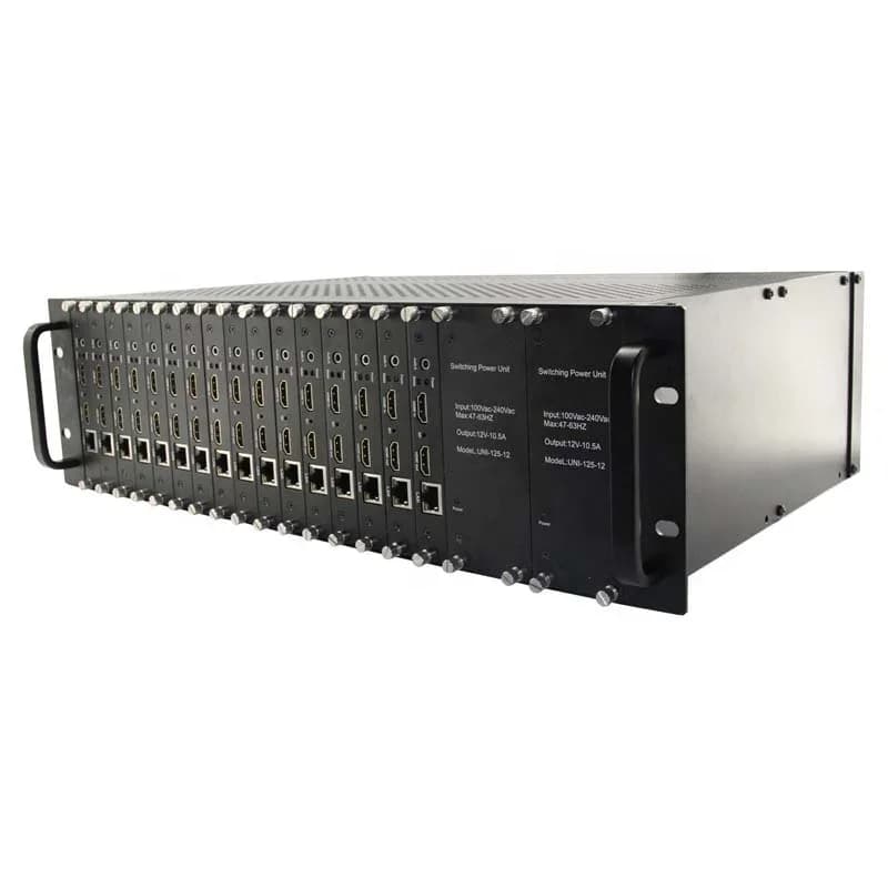 3516a H.265 H.264 Broadcast 2 4 8 16 Canali 1080P60 UDP Bassa Latenza HDMI Video Capture Box Encoder Card IPTV