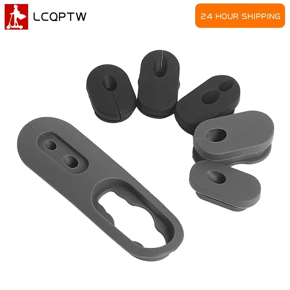 Custodia per porta di ricarica con tappo antipolvere in silicone per Xiaomi 4 Pro Scooter elettrico Kickscooter Parte dell'alloggiamento del filo con copertura in gomma impermeabile