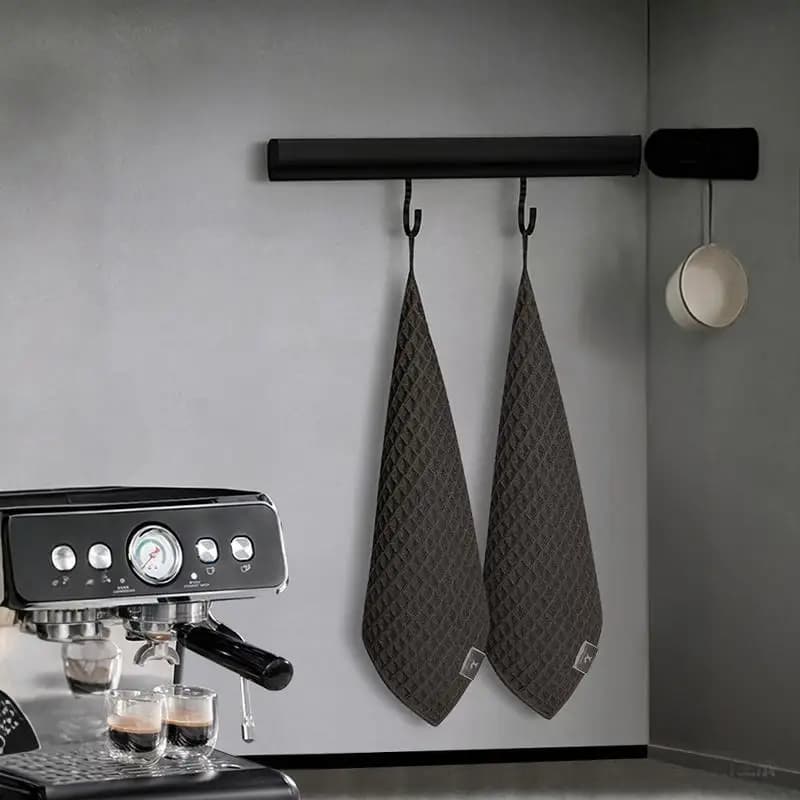 Reusable Microfiber Coffee Cleaning Towel Super Absorbent Soft Barista Cloth Home Cafe Bar Coffee Accessory Tool