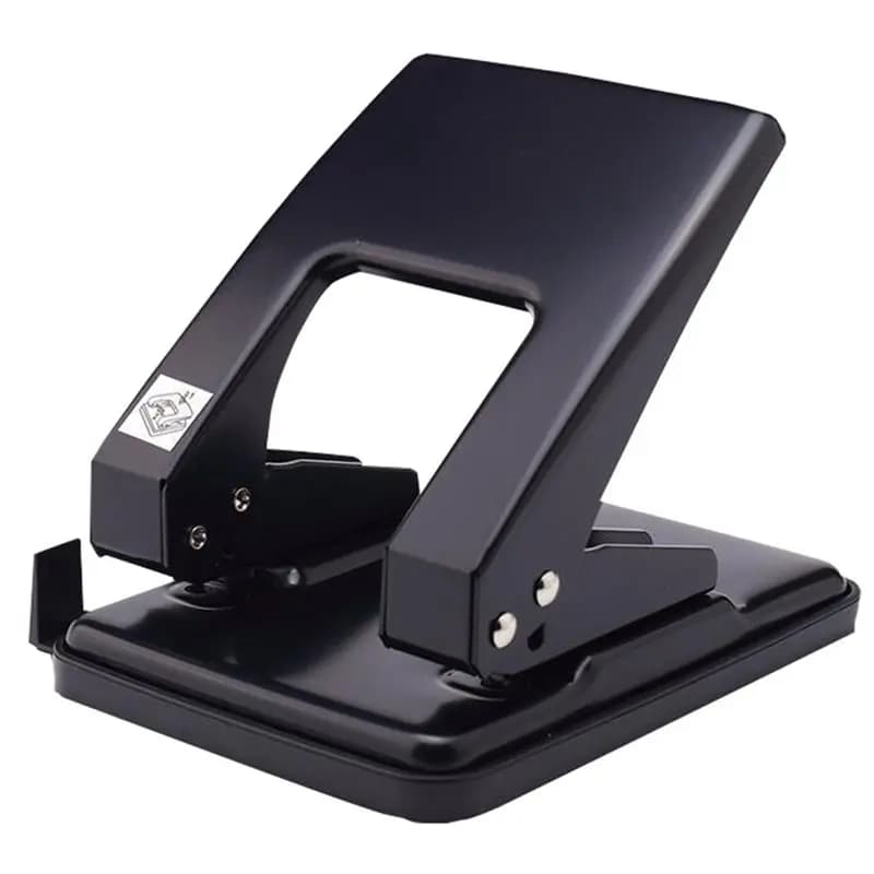 L60A Punched Heavy Duty 2 Hole Metal File Fastener Padded Handle, 40-Sheet Capacity For Paper Folders/Binders