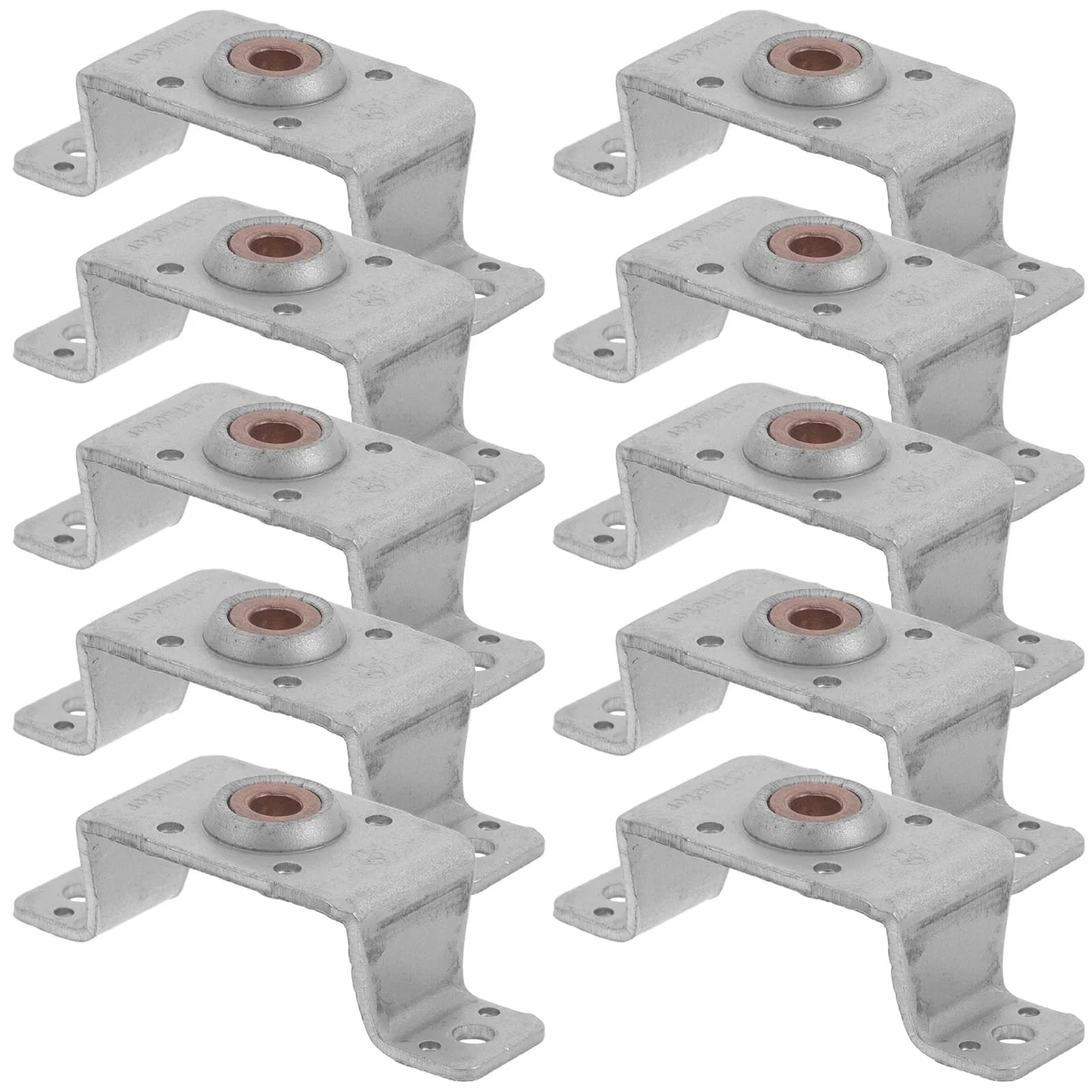 10Pcs Ac Motor Holder Heavy Duty Metal Hair Dryer Motor Bracket Replacement Heat Resistant Dryer Repair Mount Support