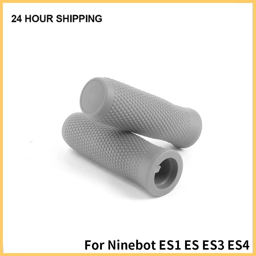 1 paio di impugnature per manubrio impugnatura per Ninebot Es1 Es2 Es3 Es4 maniglia per Skateboard elettrico copertura in Silicone antiscivolo parte per Scooter