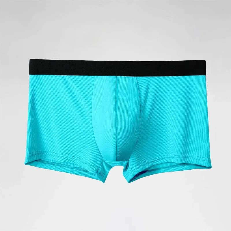 Intimo uomo - morbido come la seta, traspirante, alla moda per lo sport, personalizzato, leggero per l'estate, stile a gamba dritta