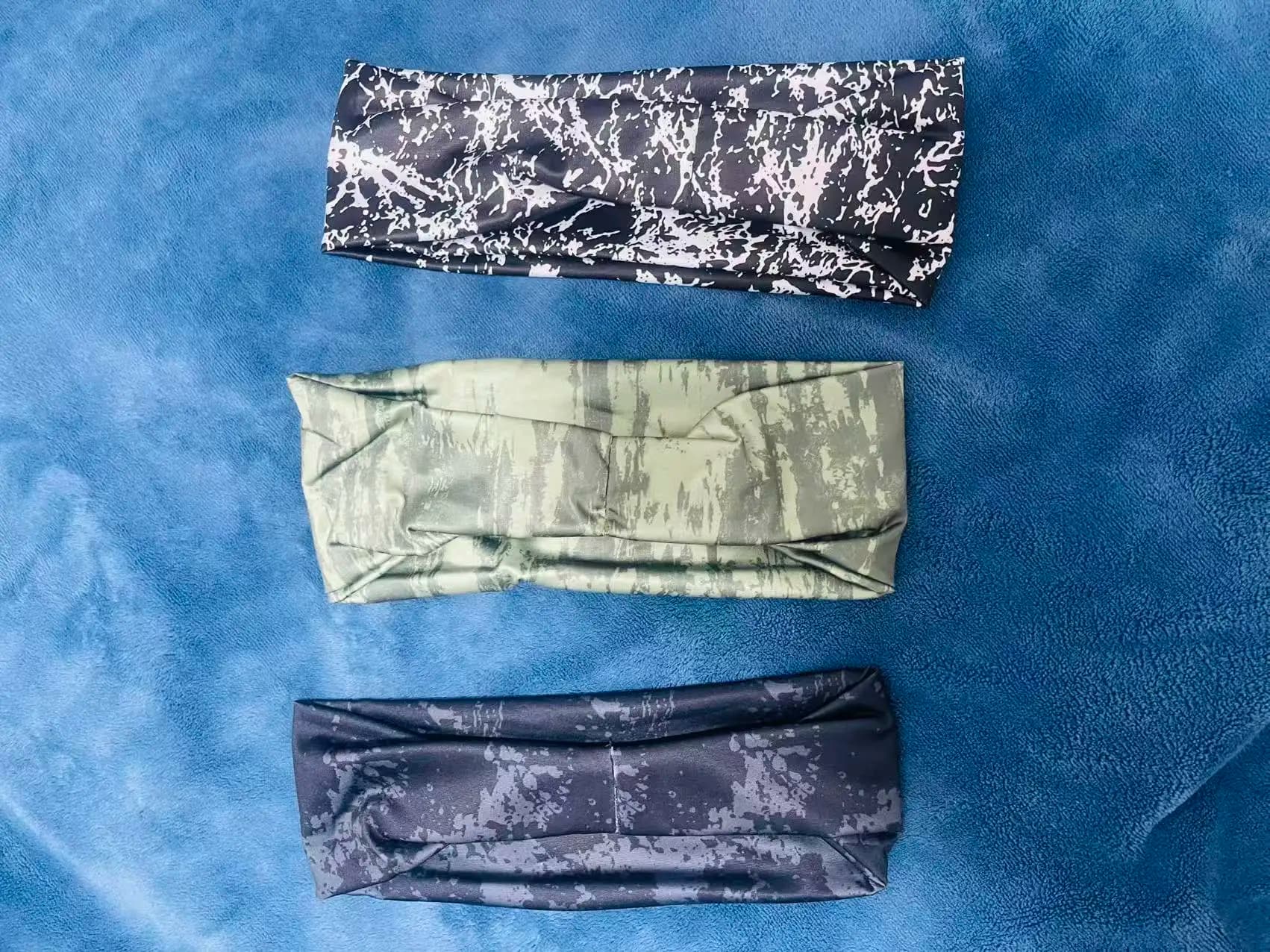 Fascia per capelli sportiva che assorbe il sudore da corsa Fascia antitraspirante traspirante per yoga Fascia per capelli da basket per uomo e donna