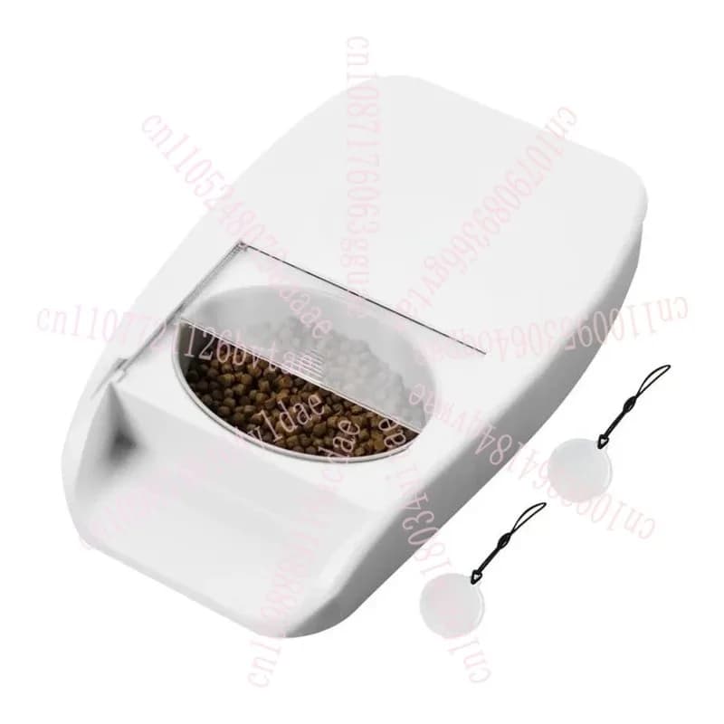 Ciotola per mangiatoia per animali domestici Smart RFID N-EW per gatti, cani e multianimali domestici, distributore automatico intelligente di cibo per gatti temporizzato