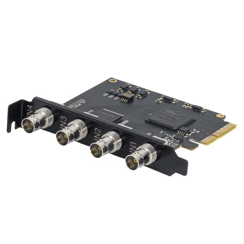 UNISHEEN UC3540S Registratore di giochi Win10 Linux Streaming Zoom Vmix VJ OBS 4 canali 1080P 3G SDI Scheda di acquisizione video PCIe Box Recorde