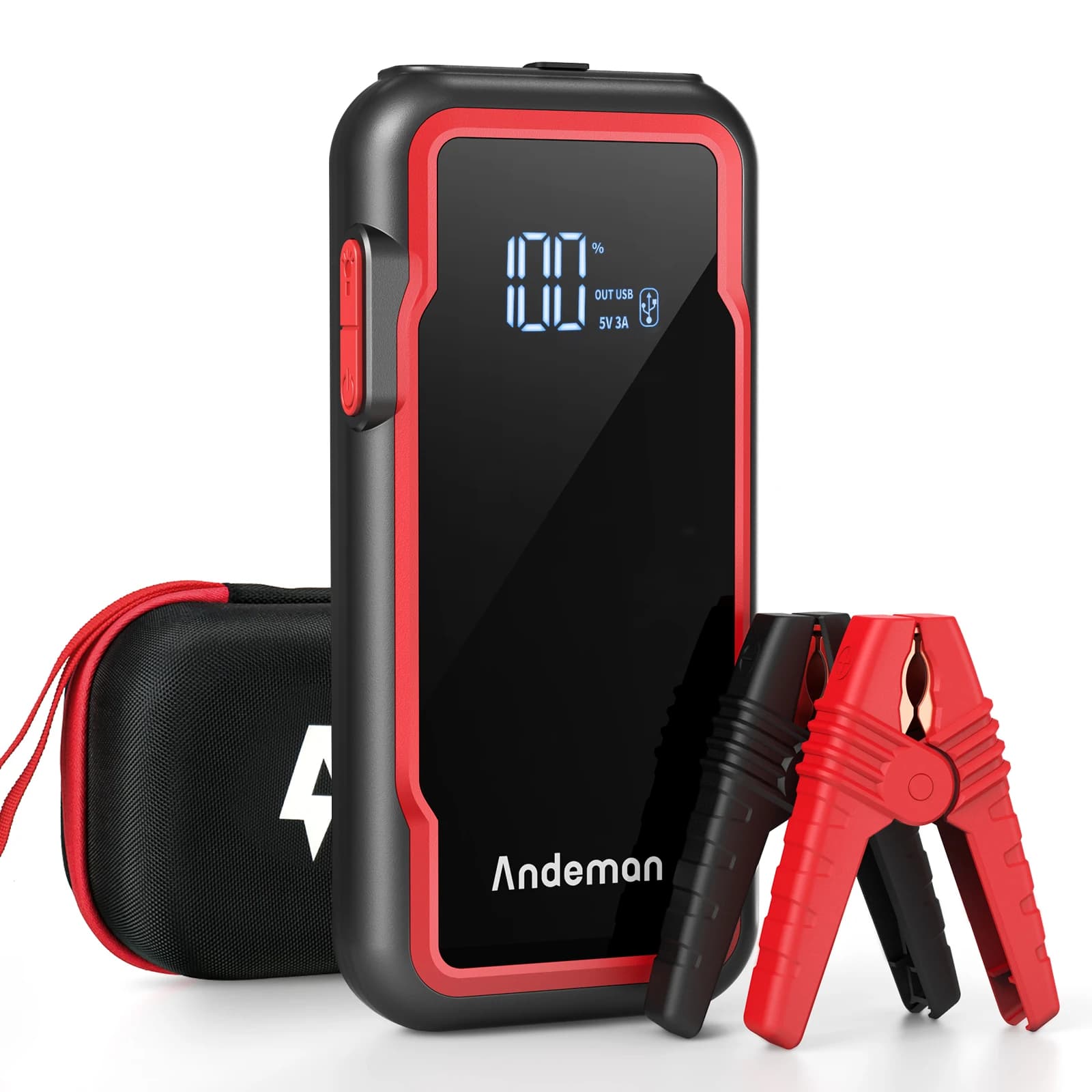 Avviatore di emergenza per auto Accumulatori e caricabatterie di riserva 3000A 16000mAh 12V Dispositivo di avviamento automatico Batteria di avviamento per auto Batteria di avviamento di emergenza per auto