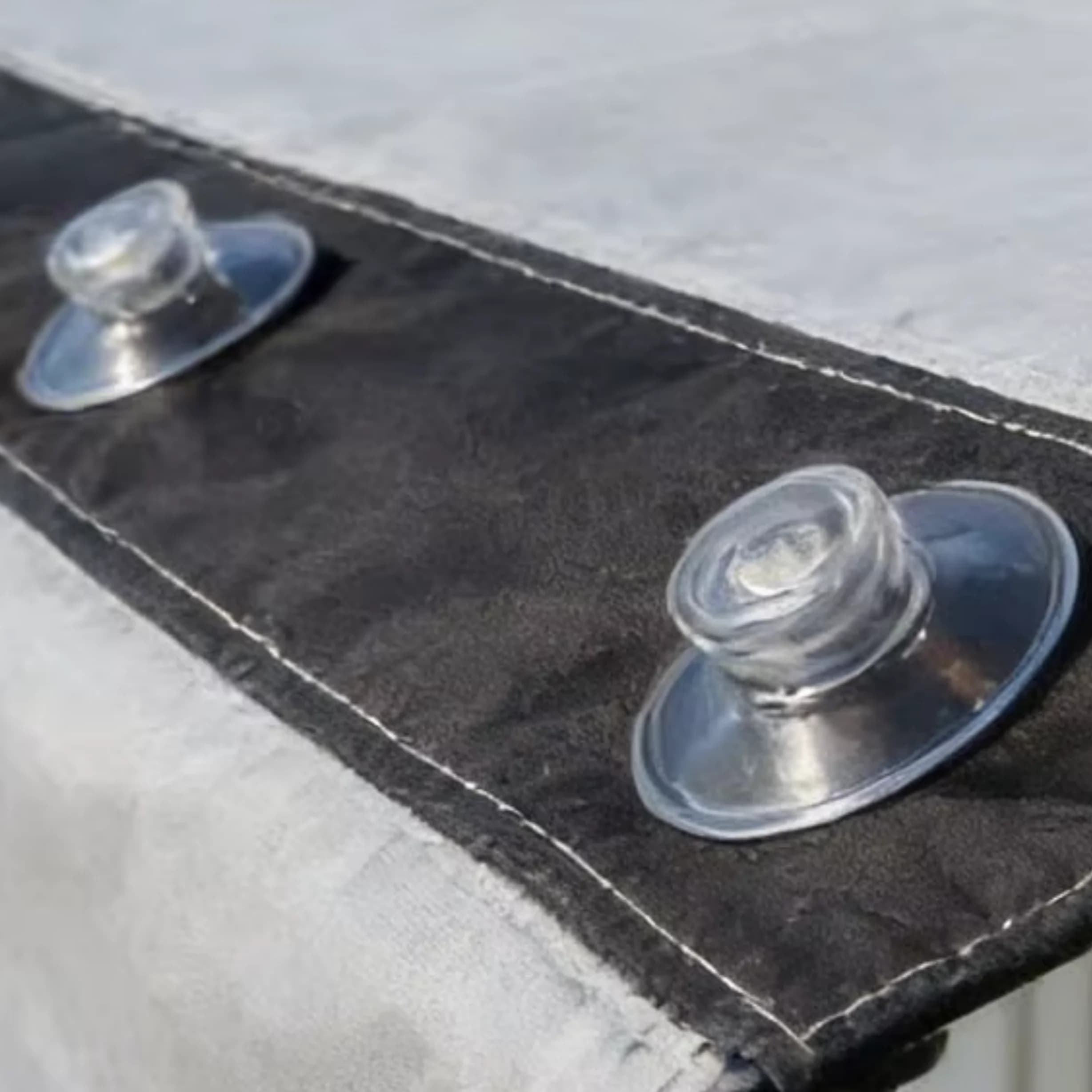 1/10/20 Pezzi Ventose ad Alta Aderenza per Tende da Sole 45mm, Ganci Organizzatori per Portabagagli Auto, Camper, Roulotte, Accessori per Campeggio e RV