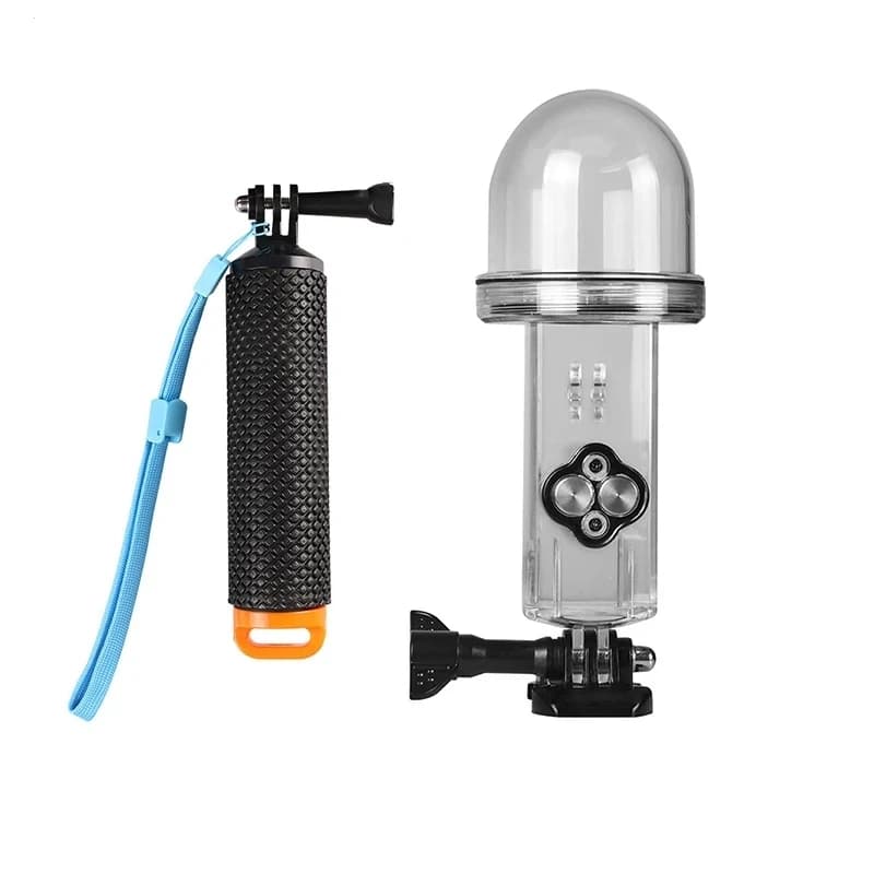 Custodia impermeabile per selfie stick con galleggiamento subacqueo 2in1 per DJI Osmo Pocket 1/Pocket 3 Accessori per giunto cardanico per fotocamera