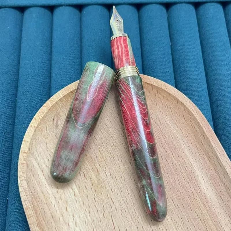 Professional Calligraphy Pen Set Luxury Wood Pen Handmade No.6 Bock EF/F/M Nib Fountain Pen 2025 New Office Supplies Stationery