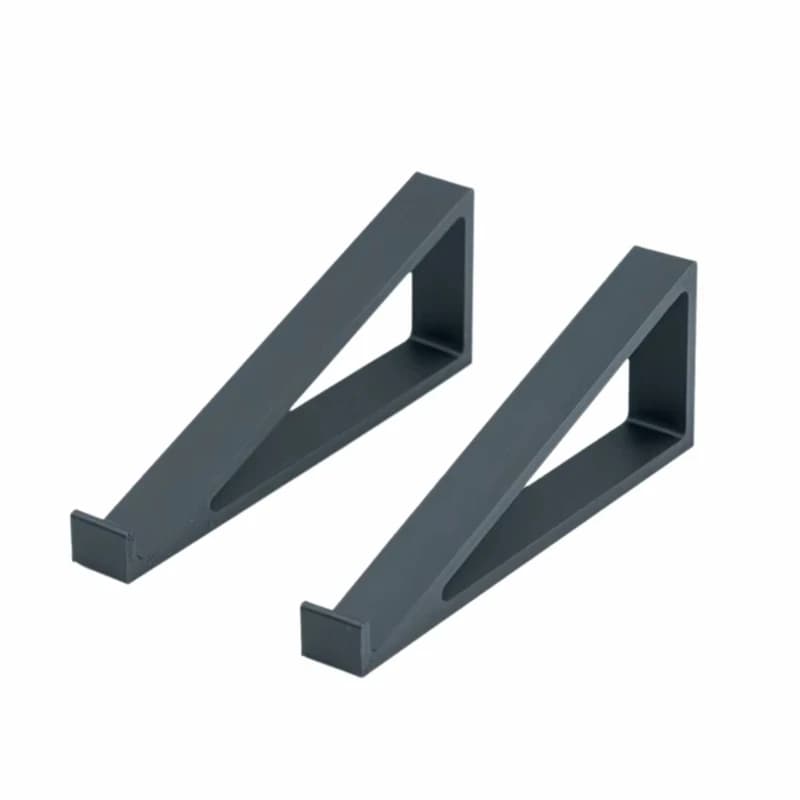1 paio di supporti portatili per tastiera – Supporto ad angolo regolabile con supporto per monitor, organizer da scrivania in plastica