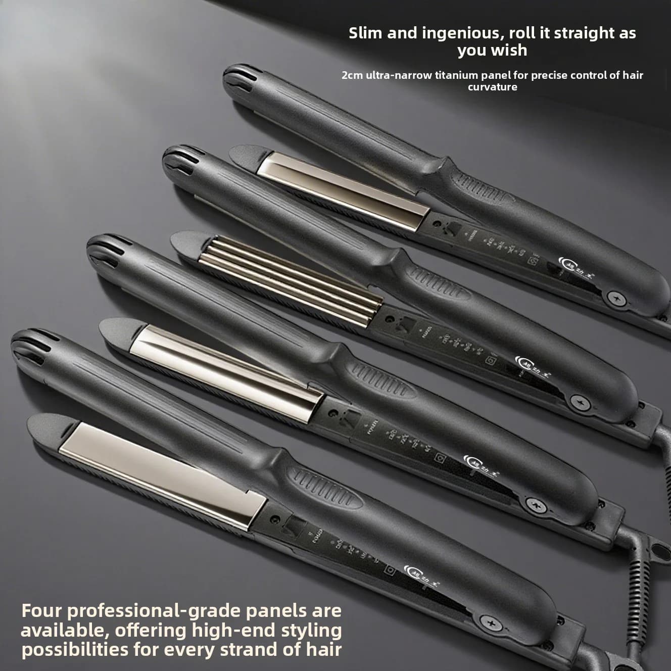 Bestseller Professional Hair Plate, with Curve Plates, U Semi-Rotonde and Triangular, for Cutting and Styling