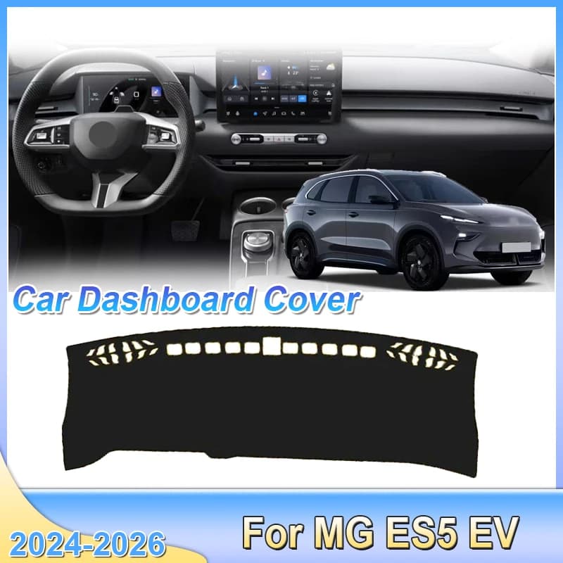 Car Stickers for MGS5 EV MG ES5 ES34 2024 2025 2026 Dash Zerbino Protective Cover Dash Carpet